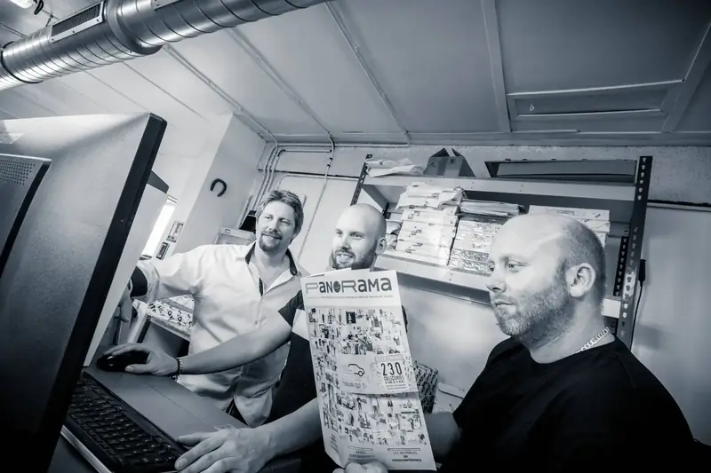 L’atelier de l’imprimerie Pegas’Print à Derbamont