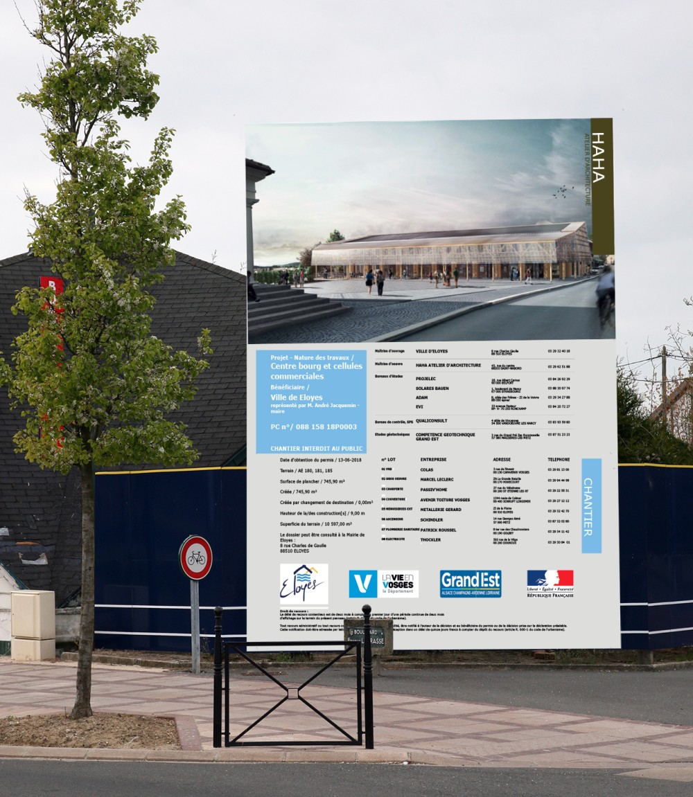 Panneau de Chantier