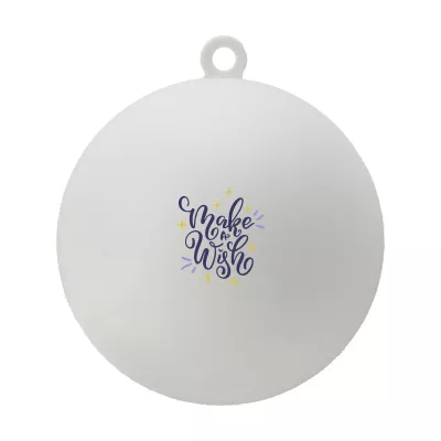 Boule de Noël Ø 7 cm fabriquée en Europe — objet publicitaire personnalisable