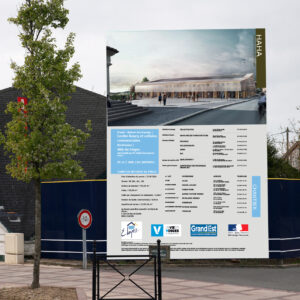 Panneau de Chantier